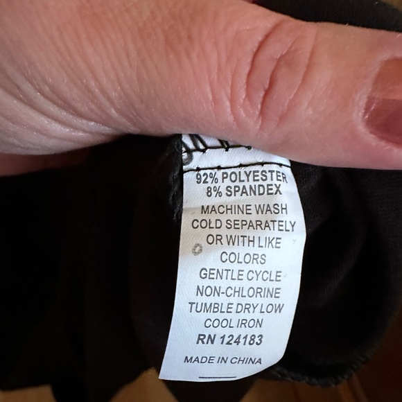 🍉 Jon & Anna New York maxi dress fit with a bit of flare v-neck tie waist NWT 2X - Picture 5 of 10